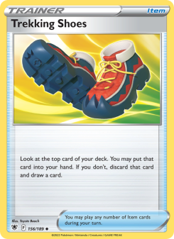 Trekking Shoes - pokemon TCG Card