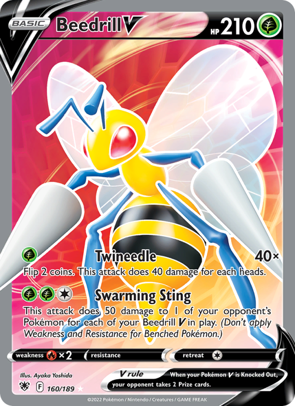 Beedrill V - Pokémon TCG Card