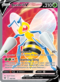 Beedrill V - pokemon TCG Card