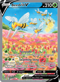 Beedrill V - pokemon TCG Card
