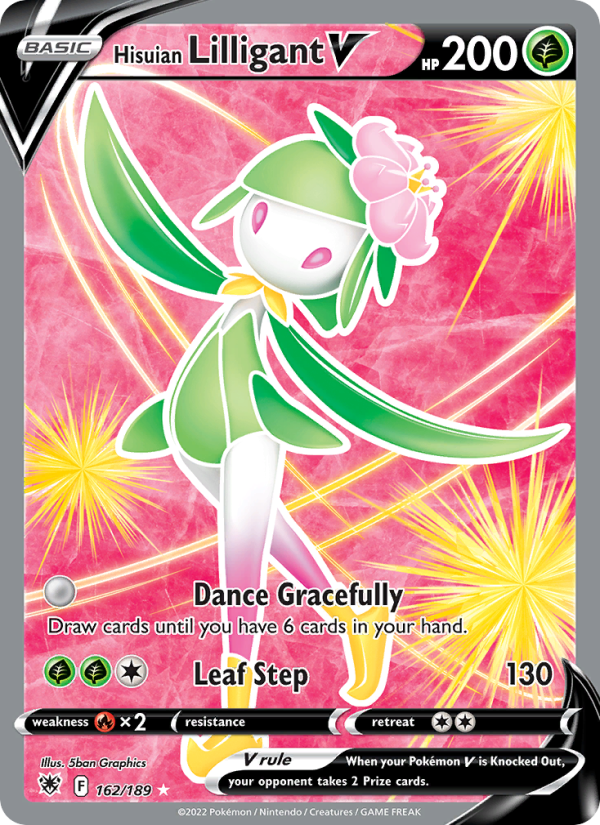 Hisuian Lilligant V - Pokémon TCG Card