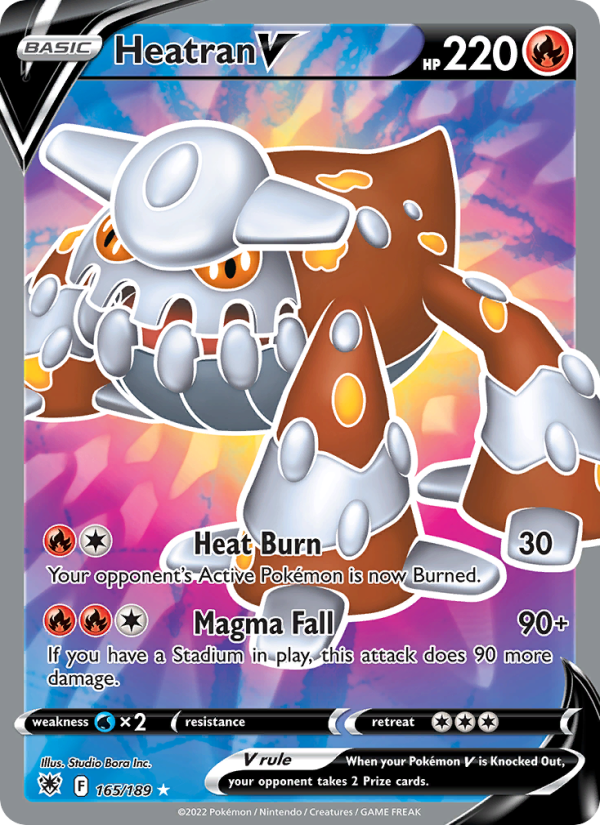 Heatran V - Pokémon TCG Card