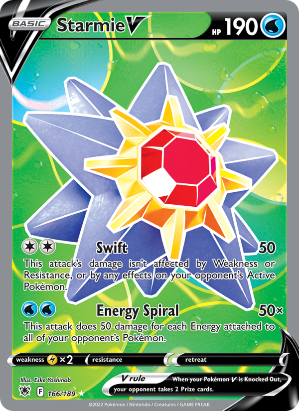 Starmie V - Pokémon TCG Card