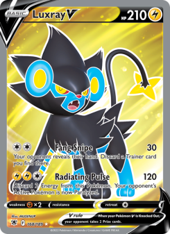 Luxray V - pokemon TCG Card