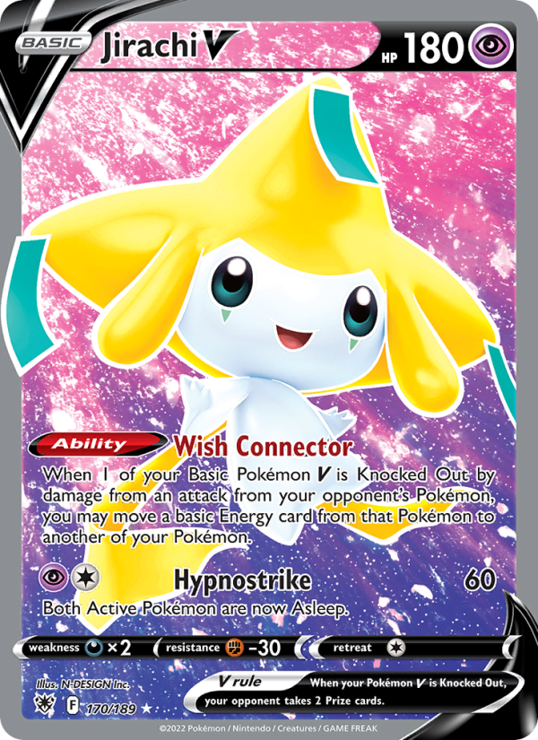 Jirachi V - Pokémon TCG Card