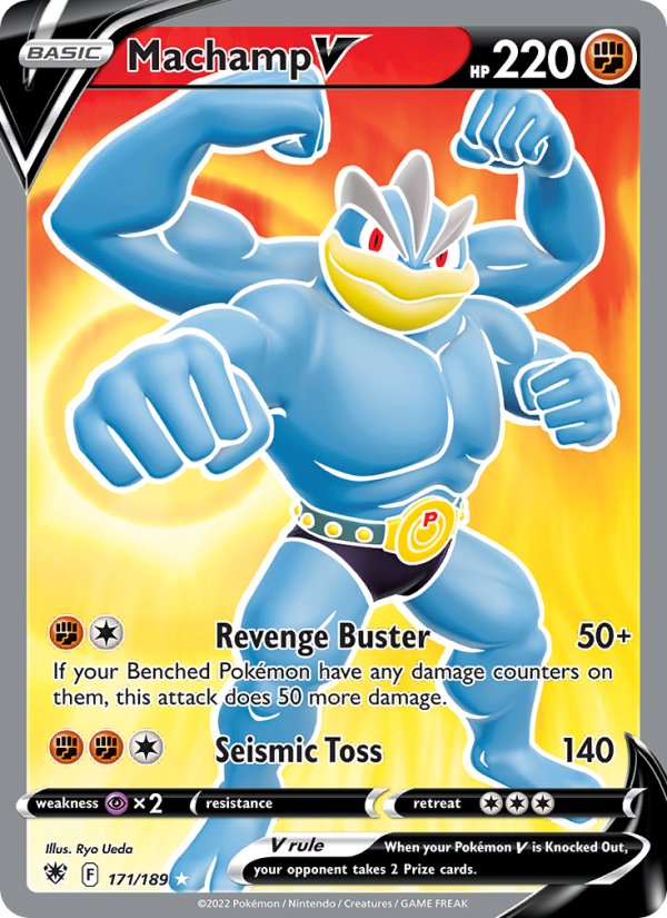 Machamp V - Pokémon TCG Card