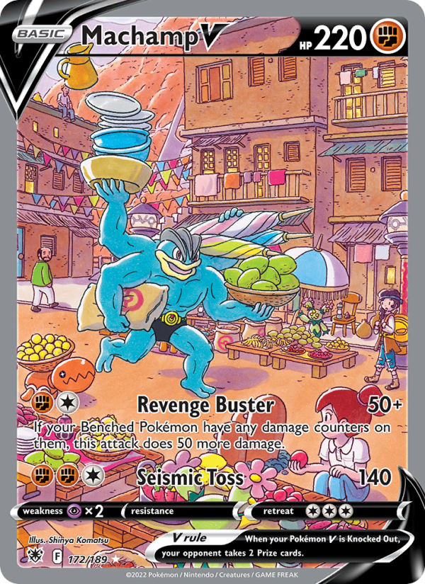 Machamp V - Pokémon TCG Card
