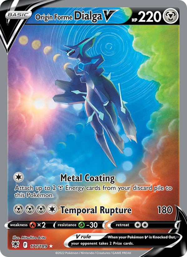 Origin Forme Dialga V - Pokémon TCG Card