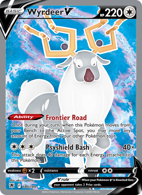 Wyrdeer V - Pokémon TCG Card