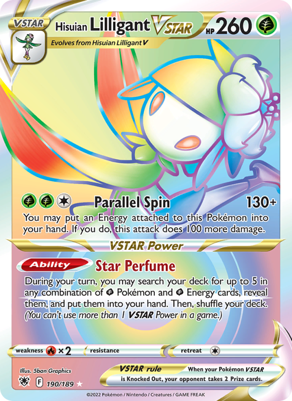 Hisuian Lilligant VSTAR - Pokémon TCG Card
