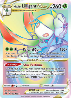 Hisuian Lilligant VSTAR - pokemon TCG Card