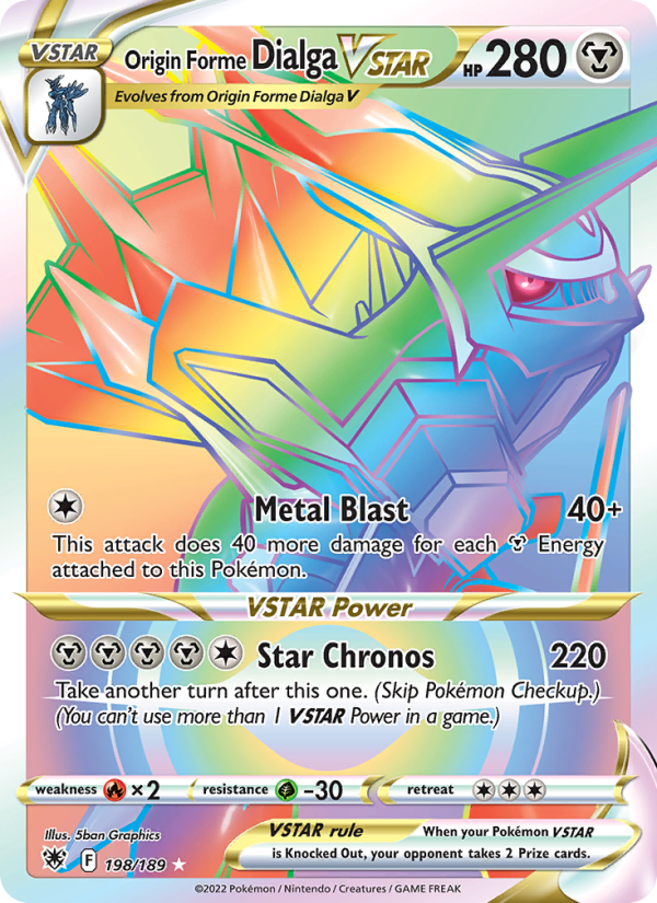 Origin Forme Dialga VSTAR - Pokémon TCG Card