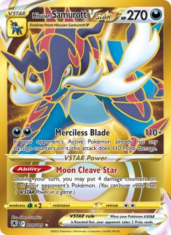 Hisuian Samurott VSTAR - pokemon TCG Card