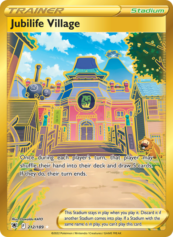 Jubilife Village - Pokémon TCG Card