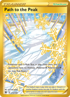 Path to the Peak - pokemon TCG Card