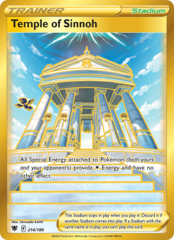 Temple of Sinnoh - pokemon TCG Card