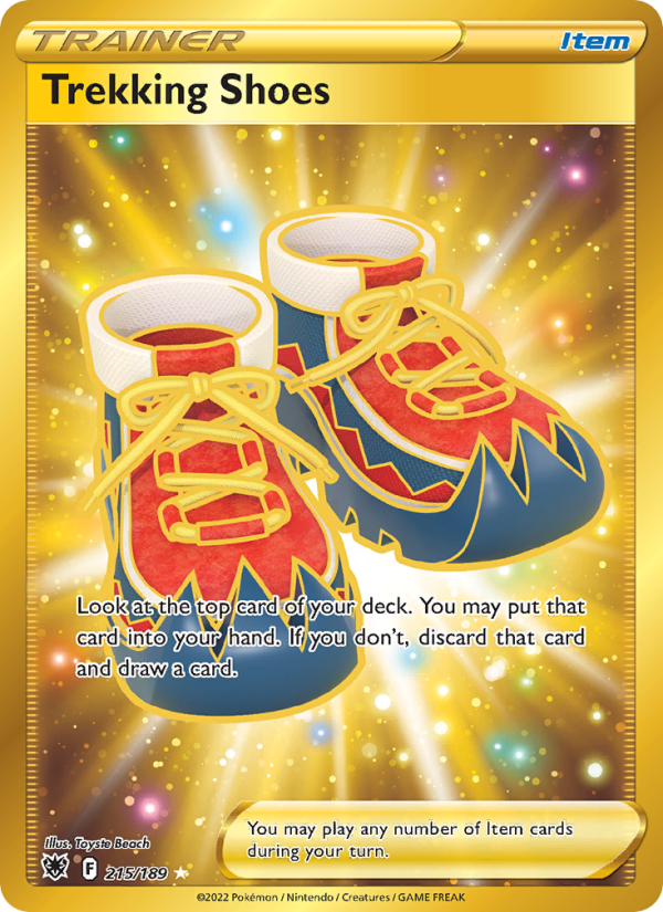 Trekking Shoes - Pokémon TCG Card
