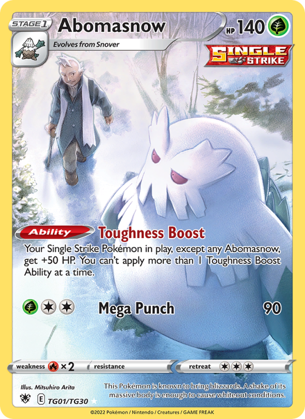 Abomasnow - Pokémon TCG Card