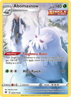 Abomasnow - pokemon TCG Card