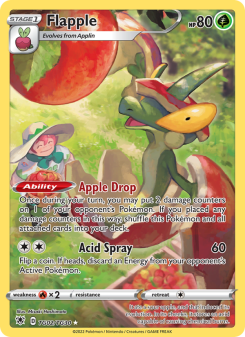Flapple - pokemon TCG Card