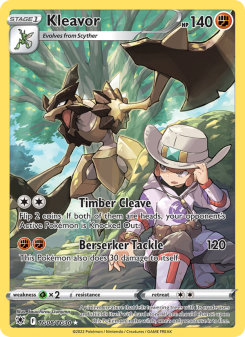 Kleavor - pokemon TCG Card
