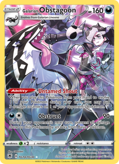 Galarian Obstagoon - pokemon TCG Card