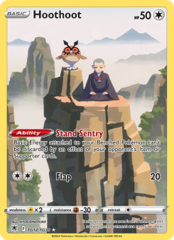 Hoothoot - pokemon TCG Card