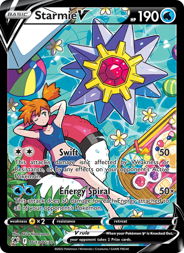 Starmie V - Pokémon TCG Card
