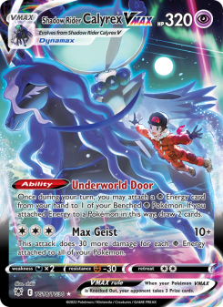 Shadow Rider Calyrex VMAX - pokemon TCG Card