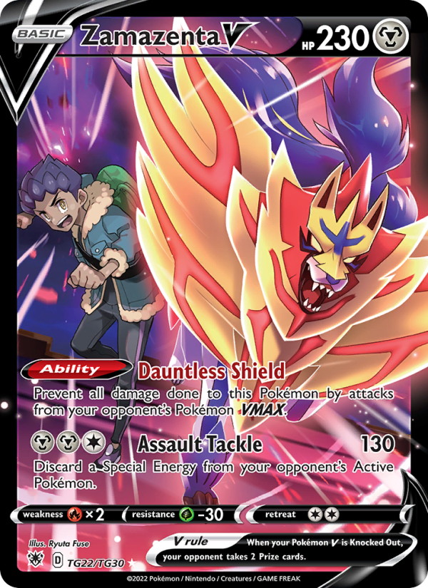 Zamazenta V - Pokémon TCG Card