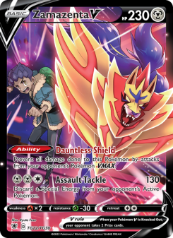 Zamazenta V - pokemon TCG Card