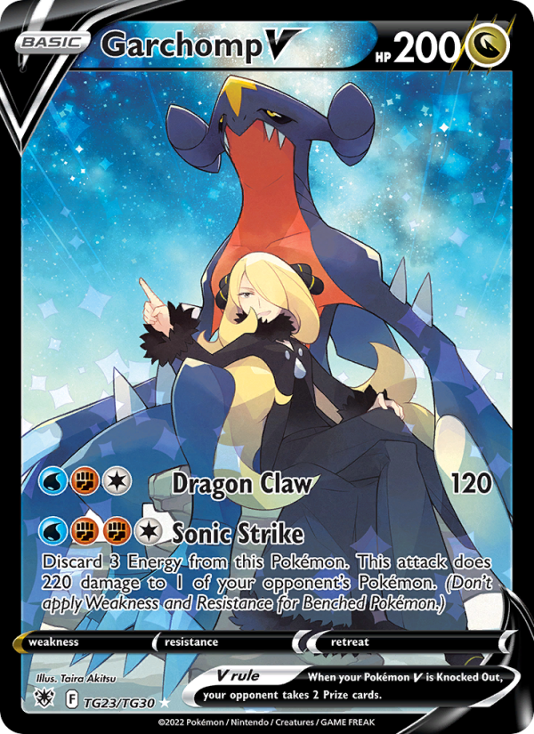Garchomp V - Pokémon TCG Card