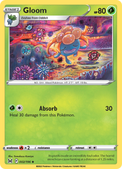 Gloom - pokemon TCG Card