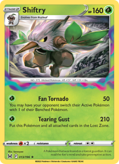 Shiftry - pokemon TCG Card