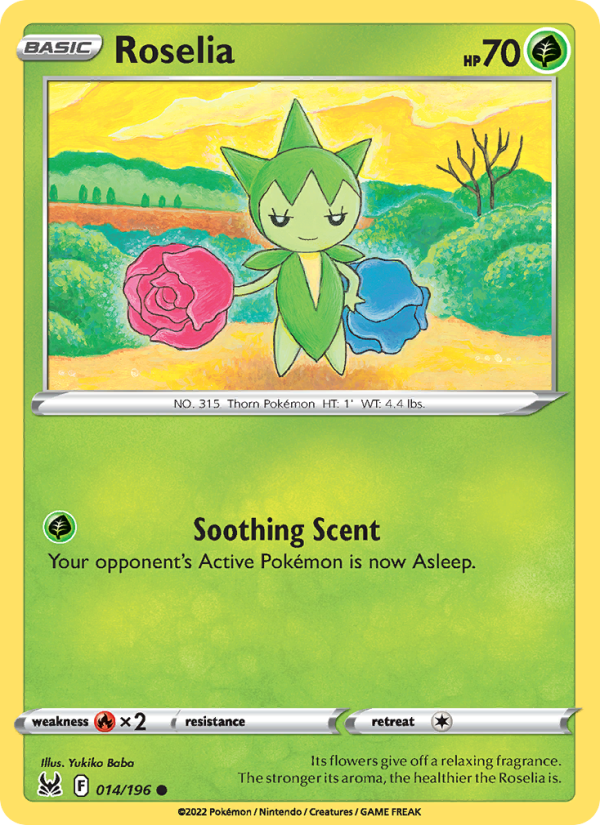 Roselia - Pokémon TCG Card