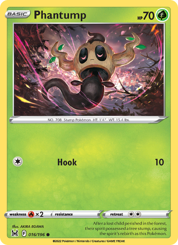 Phantump - Pokémon TCG Card