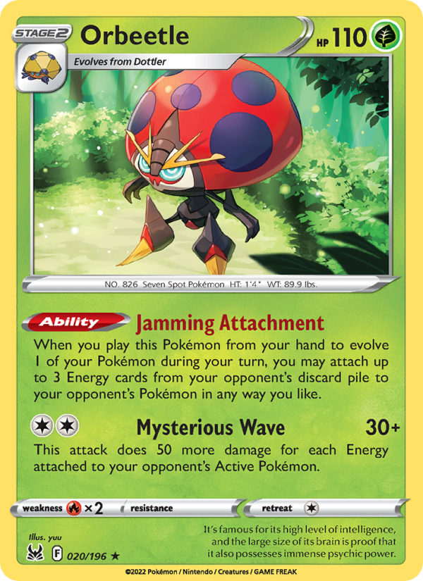 Orbeetle - Pokémon TCG Card
