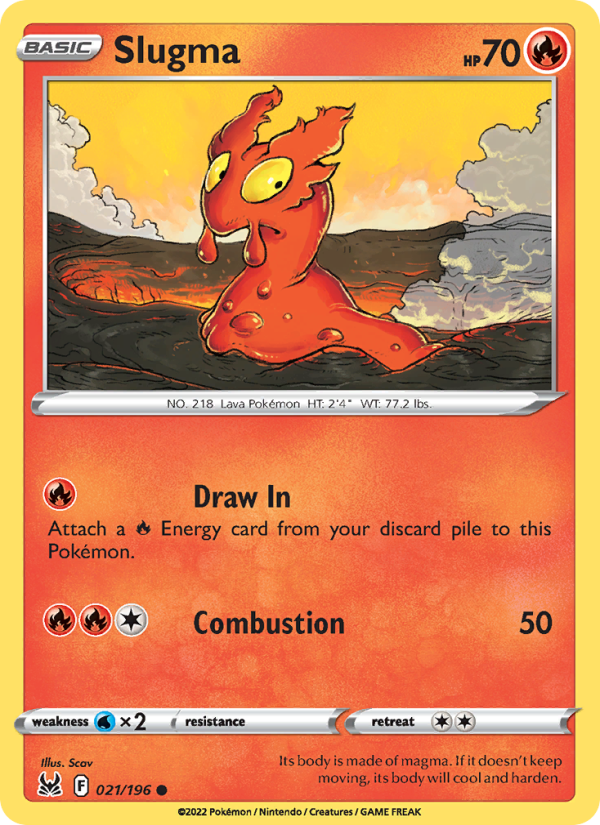 Slugma - Pokémon TCG Card