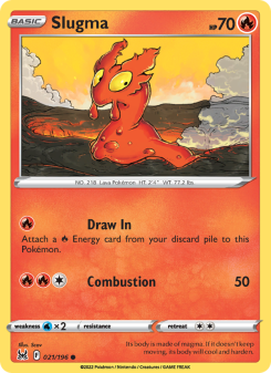 Slugma - pokemon TCG Card