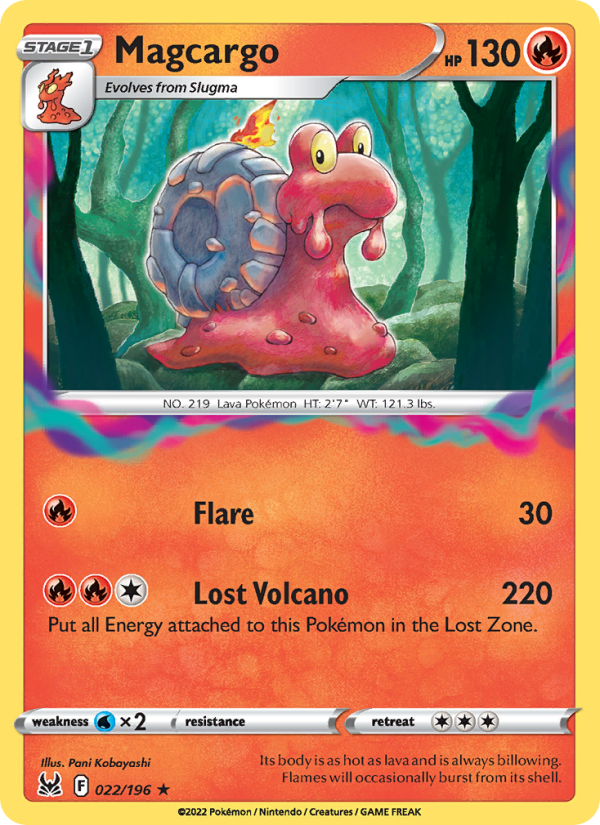 Magcargo - Pokémon TCG Card