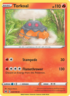 Torkoal - pokemon TCG Card