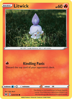 Litwick - pokemon TCG Card