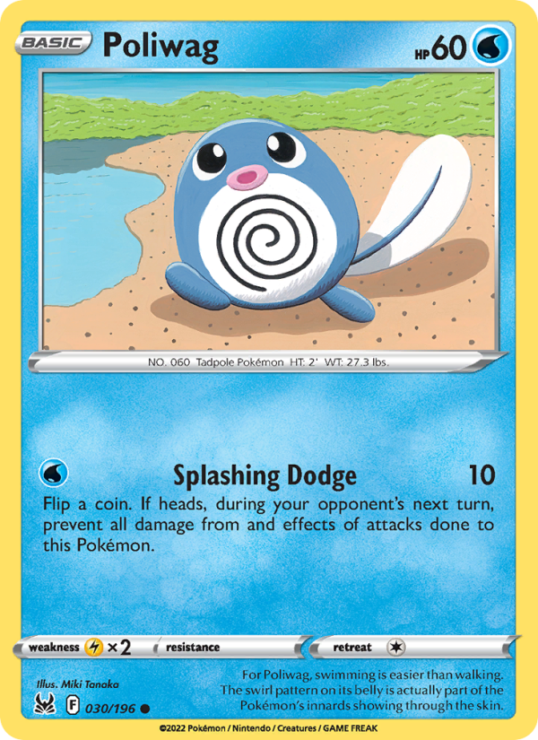 Poliwag - Pokémon TCG Card