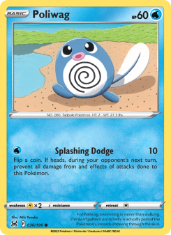 Poliwag - pokemon TCG Card