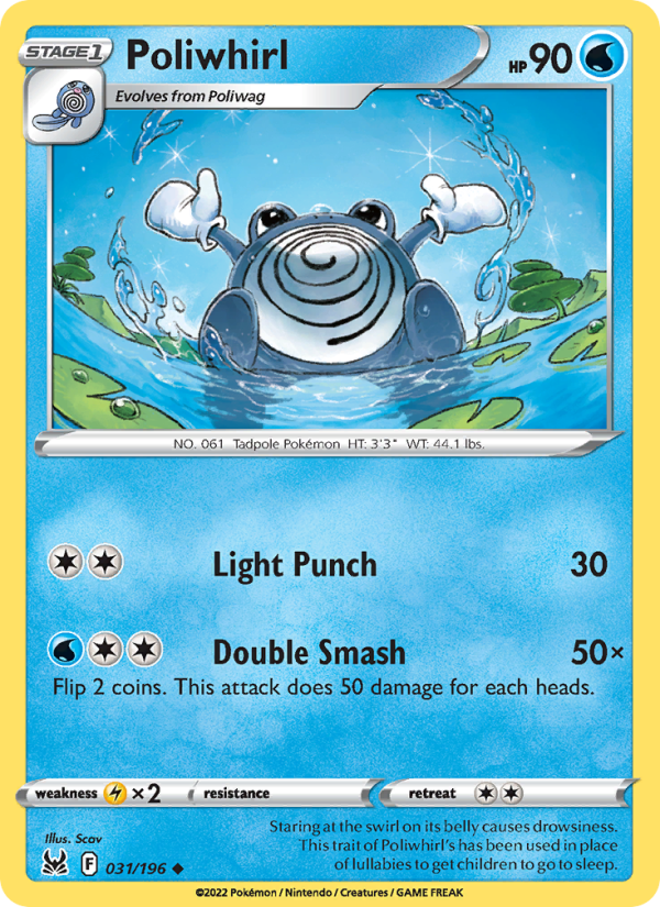 Poliwhirl - Pokémon TCG Card