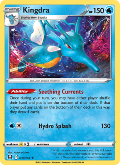 Kingdra - pokemon TCG Card