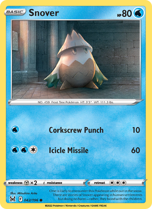 Snover - Pokémon TCG Card