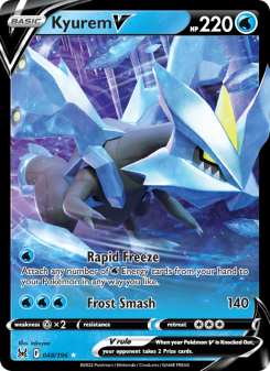 Kyurem V - pokemon TCG Card