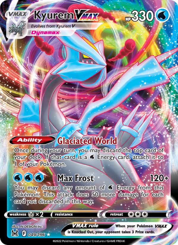 Kyurem VMAX - Pokémon TCG Card