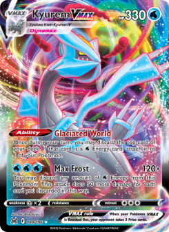 Kyurem VMAX - pokemon TCG Card